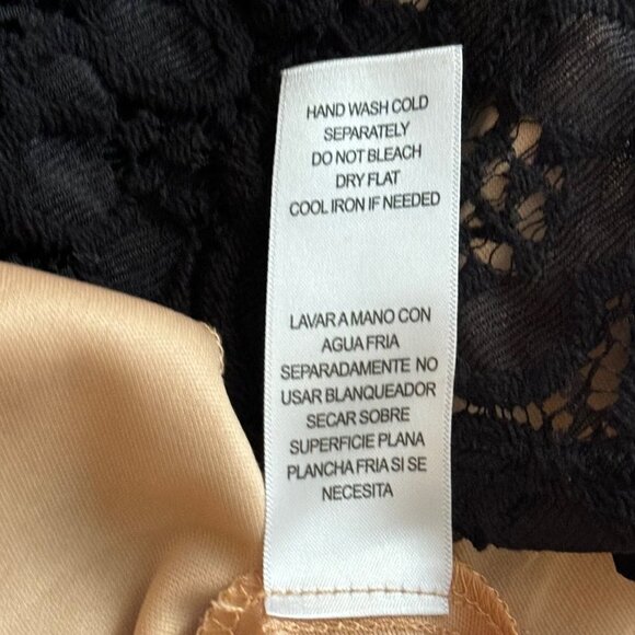 City Studio Nude Dress Black Lace Overlay Sleeveless Formal Dress Juniors Size 5 - Picture 7 of 11